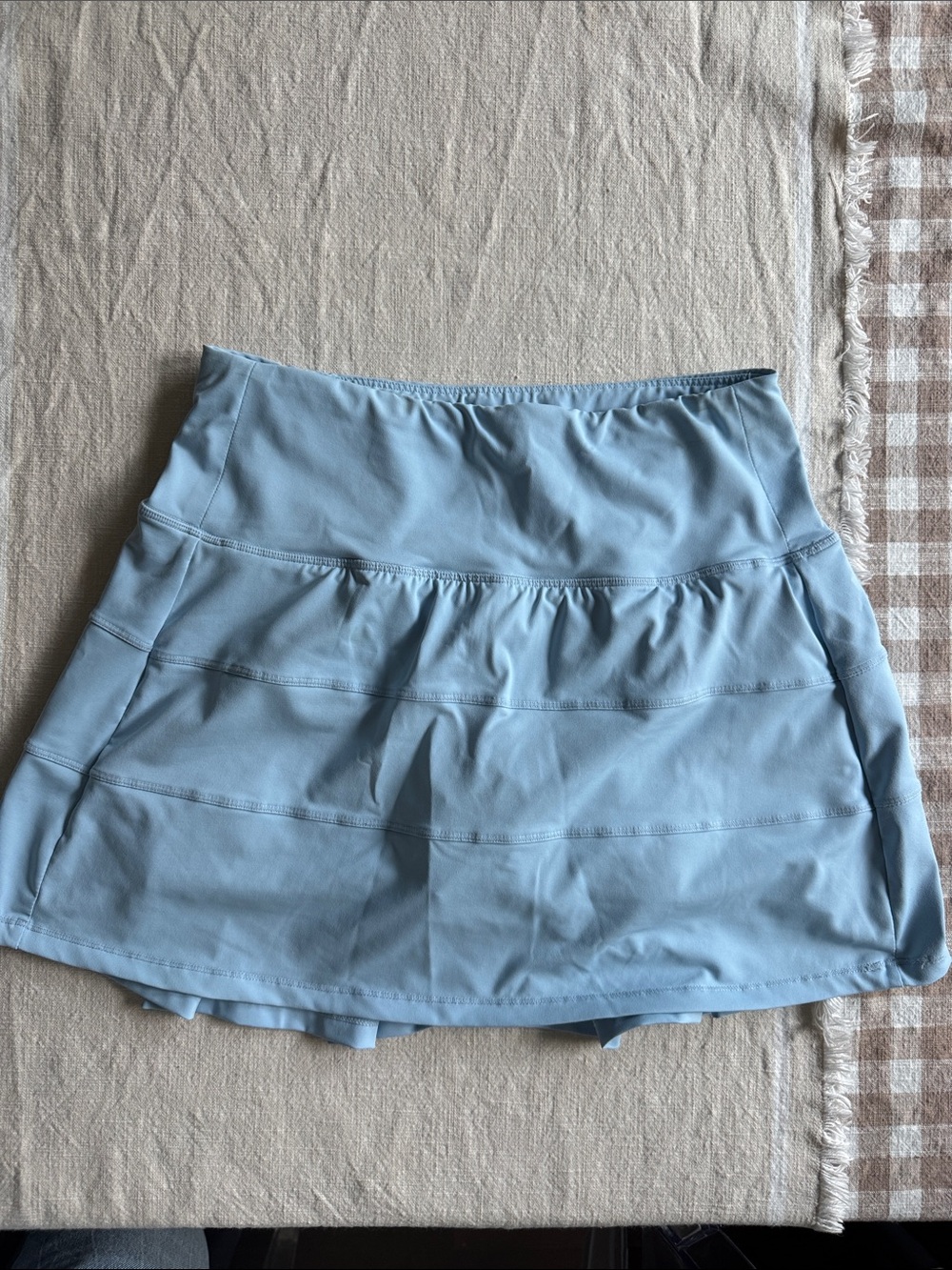Light Blue Athletic Skort